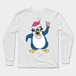 Christmas Penguin Long Sleeve T-Shirt